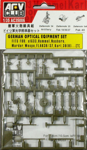 AFV CLUB (1/35) German Optical Equipment Set