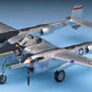 Foto de la maqueta del caza norteamericano P-38 Lighning en escala 1:48 de Academy referencia 12282