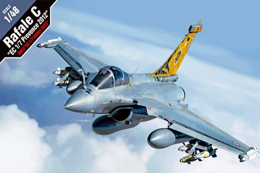 ACADEMY (1/48) Dassault Rafale C - EC 1/7 Provence 2012