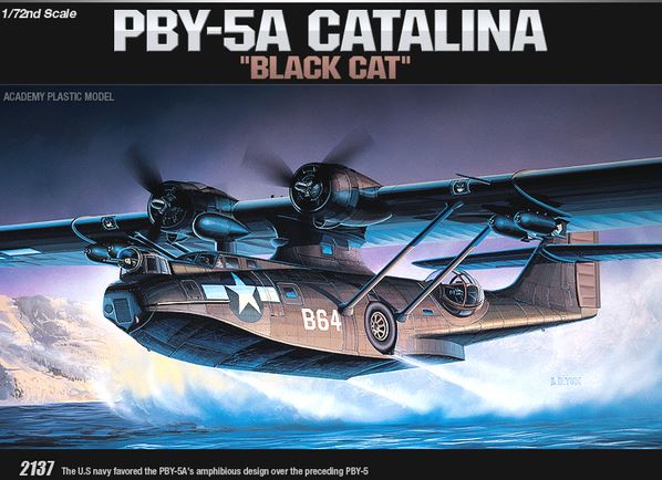 ACADEMY (1/72) PBY-5A "Black Cat"