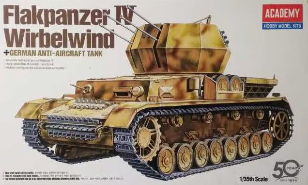 ACADEMY (1/35) German Anti-Aircraft Tank Flakpanzer IV Wirbelwind