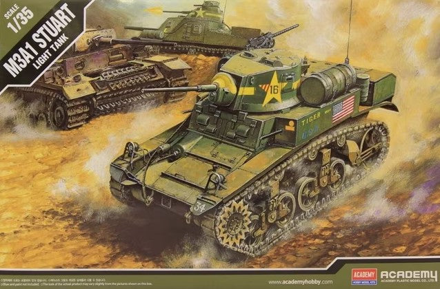 ACADEMY (1/35) M3A1 Stuart Light Tank