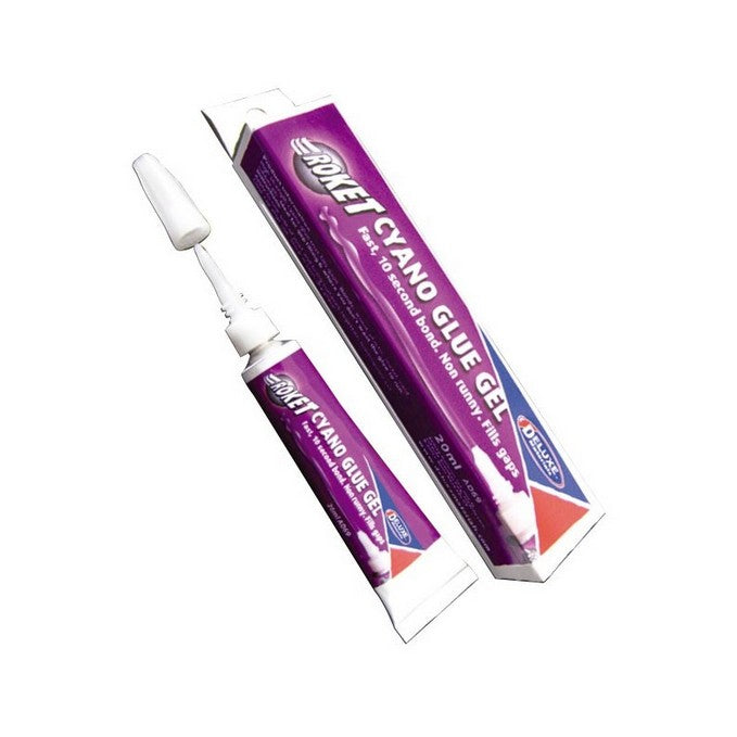 DELUXE MATERIALS Roket Cyano Gel (Cianocrilato)