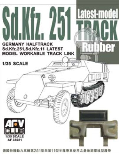 AFV CLUB (1/35) German Halftrack Sd.Kfz. 251, Sd.Kfz. 11 Workable Track Link