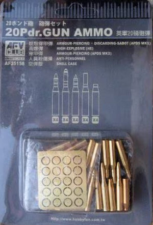 AFV CLUB (1/35) 20 Pdr. Gun Ammo