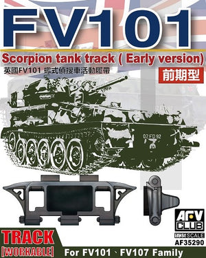 AFV CLUB (1/35) FV101 Scorpion Tank Track (Early Version)