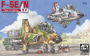 AFV CLUB Q-Scale F-5E Fighter Squadron 111 (Sundowners)