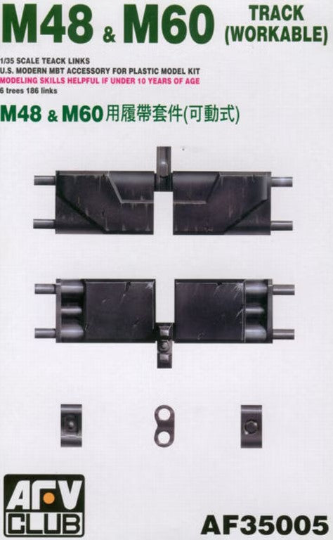 AFV CLUB (1/35) M48 & M60 Track (Workable)