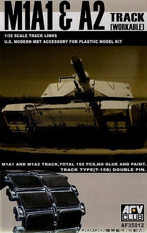 AFV CLUB (1/35) M1A1/M1A2 T158 'Big Foot' track links (Workable)