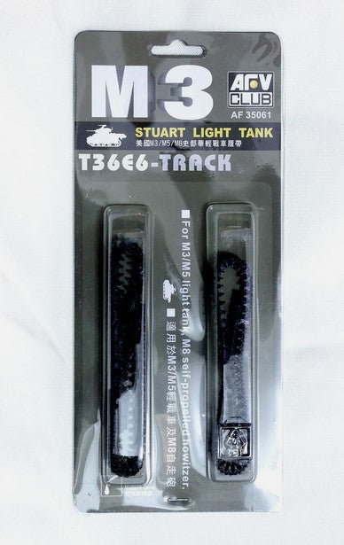 AFV CLUB (1/35) M3 Stuart Light Tank T36E6 Tracks for M3, M5 light tank & M8 HMC