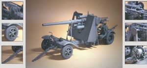 AFV CLUB (1/35) German 8.8 cm FLAK 18 Anti-Aircraft Gun