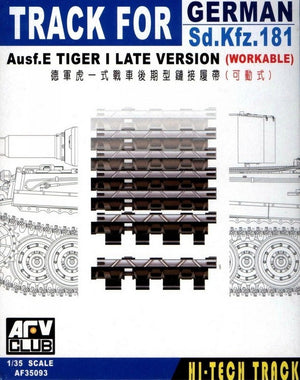 AFV CLUB (1/35) Track for Tiger I Ausf. E Late Version