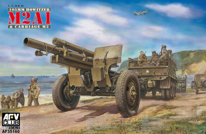 AFV CLUB (1/35) American M2A1 105mm Howitzer and Carriage M2
