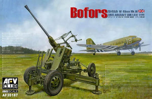 AFV CLUB (1/35) Bofors 40mm Mk III Anti Aircraft Gun (British Version)