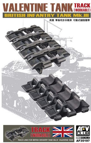 AFV CLUB (1/35) Valentine Track - British Infantry Tank Mk.III