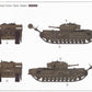 Decoración de la maqueta del tanque Churchill Mk.IV TLCen escala 1:35 de AFV Club referencia 35285