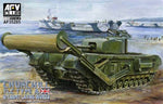 Foto de la portada de la caja de la maqueta del tanque Churchill Mk.IV TLCen escala 1:35 de AFV Club referencia 35285