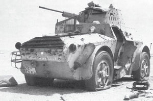 PIMP MY MINIATURES (1/35) Autoblinda flat tire set AB 41-43 type 1 (2 pieces wheels)