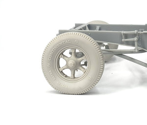 PIMP MY MINIATURES (1/35) Sd.Kfz. 7 Front Wheels with spare (weighted) type 1