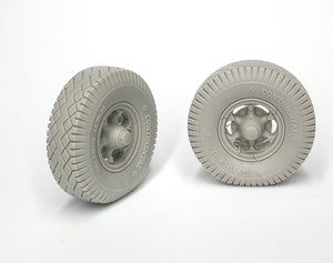 PIMP MY MINIATURES (1/35) Sd.Kfz 9 FAMO front wheels with spare (weighted) type 1