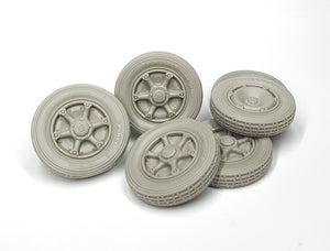 PIMP MY MINIATURES (1/35) Autoblinda road wheels (weighted) AB 41-43 type 1
