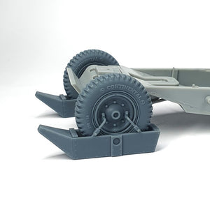 PIMP MY MINIATURES (1/35) Sd.Kfz 251 front wheels with snow shoes + spare&rim