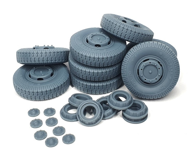 PIMP MY MINIATURES (1/35) Sd.Kfz.234 Road Wheels set with spare (weighted) Type 4