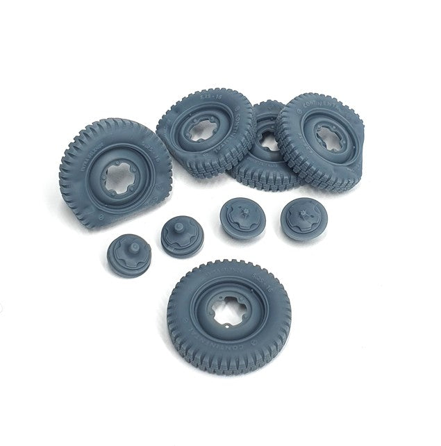 PIMP MY MINIATURES (1/35) VW Kubelwagen road wheels flat tires type 1