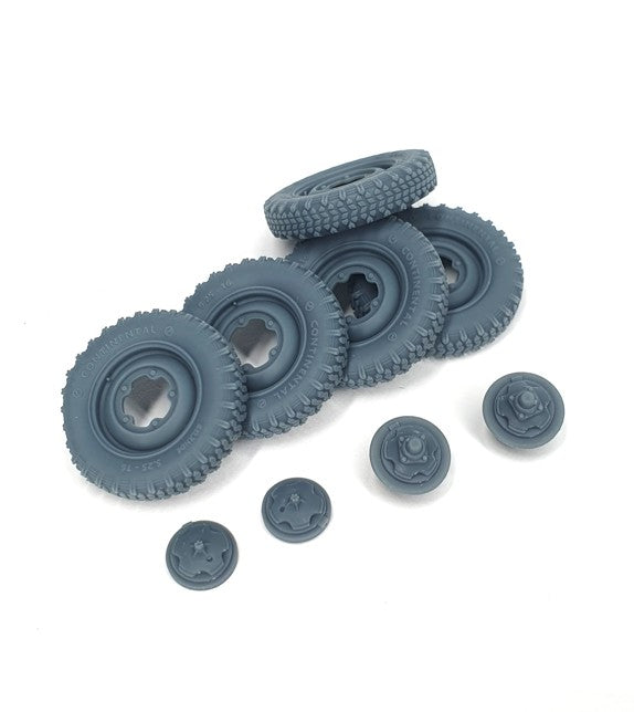PIMP MY MINIATURES (1/35) VW Schwimmwagen road wheels (weighted) type 2