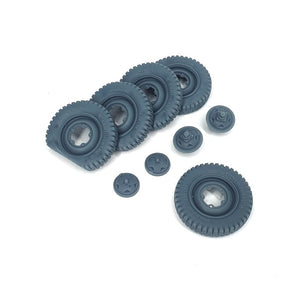 PIMP MY MINIATURES (1/35) VW Schwimmwagen road wheels flat tires type 1