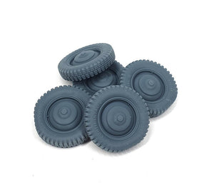 PIMP MY MINIATURES (1/35) VW typ 82E Käfer road wheels with caps (weighted) type 1