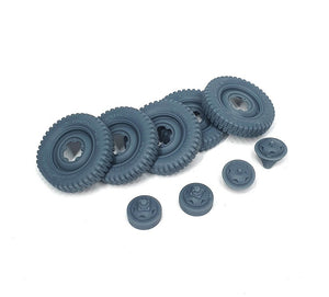 PIMP MY MINIATURES (1/35) VW typ 82E Käfer road wheels (weighted) type 1