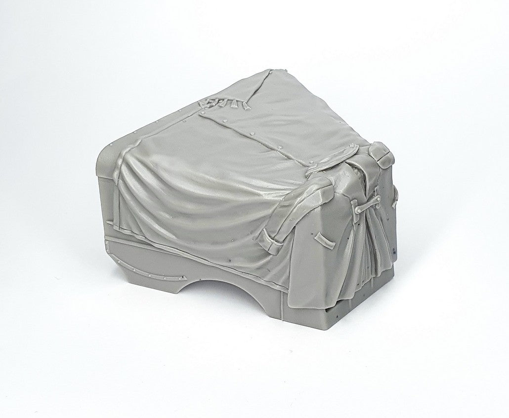 PIMP MY MINIATURES (1/35) Sd.Kfz 9 FAMO engine deck with winter canvas cover