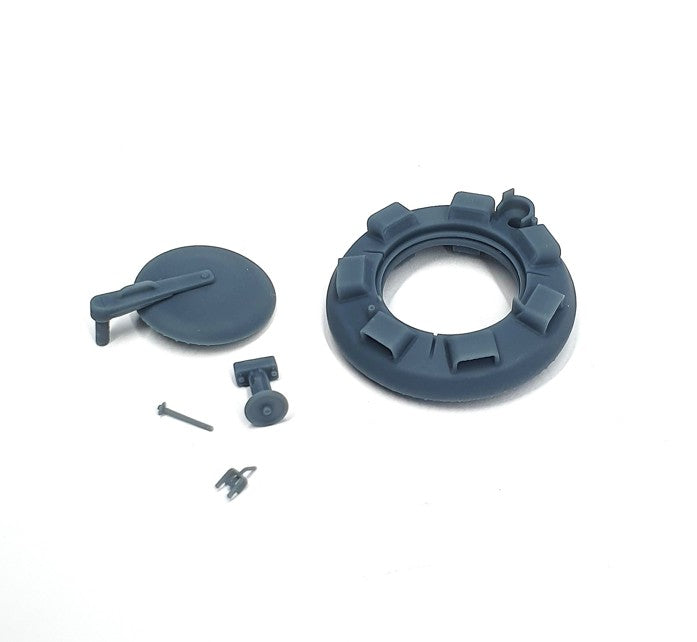 PIMP MY MINIATURES (1/35) Cupola for Tiger II bolted with drain slits & without MG ring