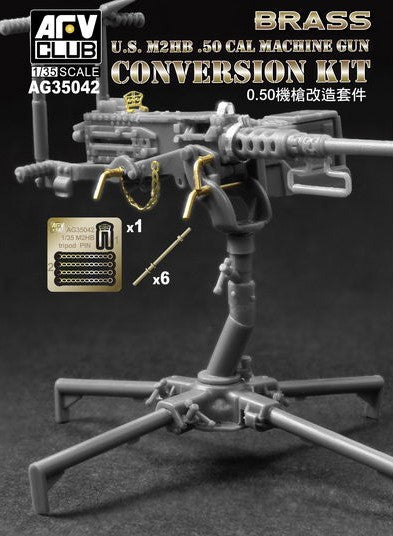 AFV CLUB (1/35) M2HB .50 Machine Gun Conversion Set