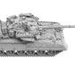 Foto lateral de la maqueta del tanque ruso T-80 en su versión M2 en escala 1:35 de Amusing referencia 35A068