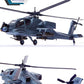 Fotos laterales de la maqueta del helicóptero de ataque AH-64A ANG dela Guardia Nacional de Carolina del Sur en escala 1:35 de Academy referencia 12129