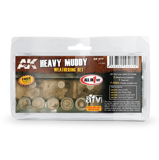 AK INTERACTIVE Heavy Muddy Set (Set barro extremo)