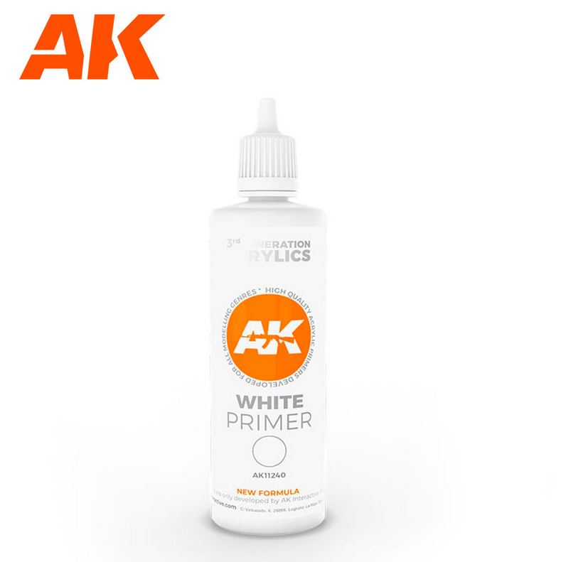 AK INTERACTIVE Imprimación Blanca (100ml)