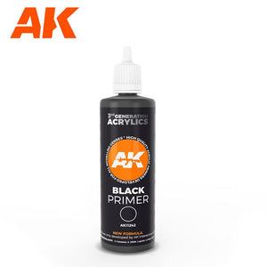AK INTERACTIVE Imprimación Negra (100ml)