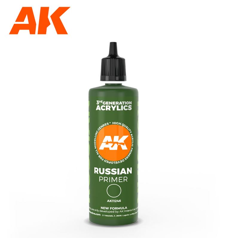 AK INTERACTIVE Imprimación Verde Ruso (100ml)