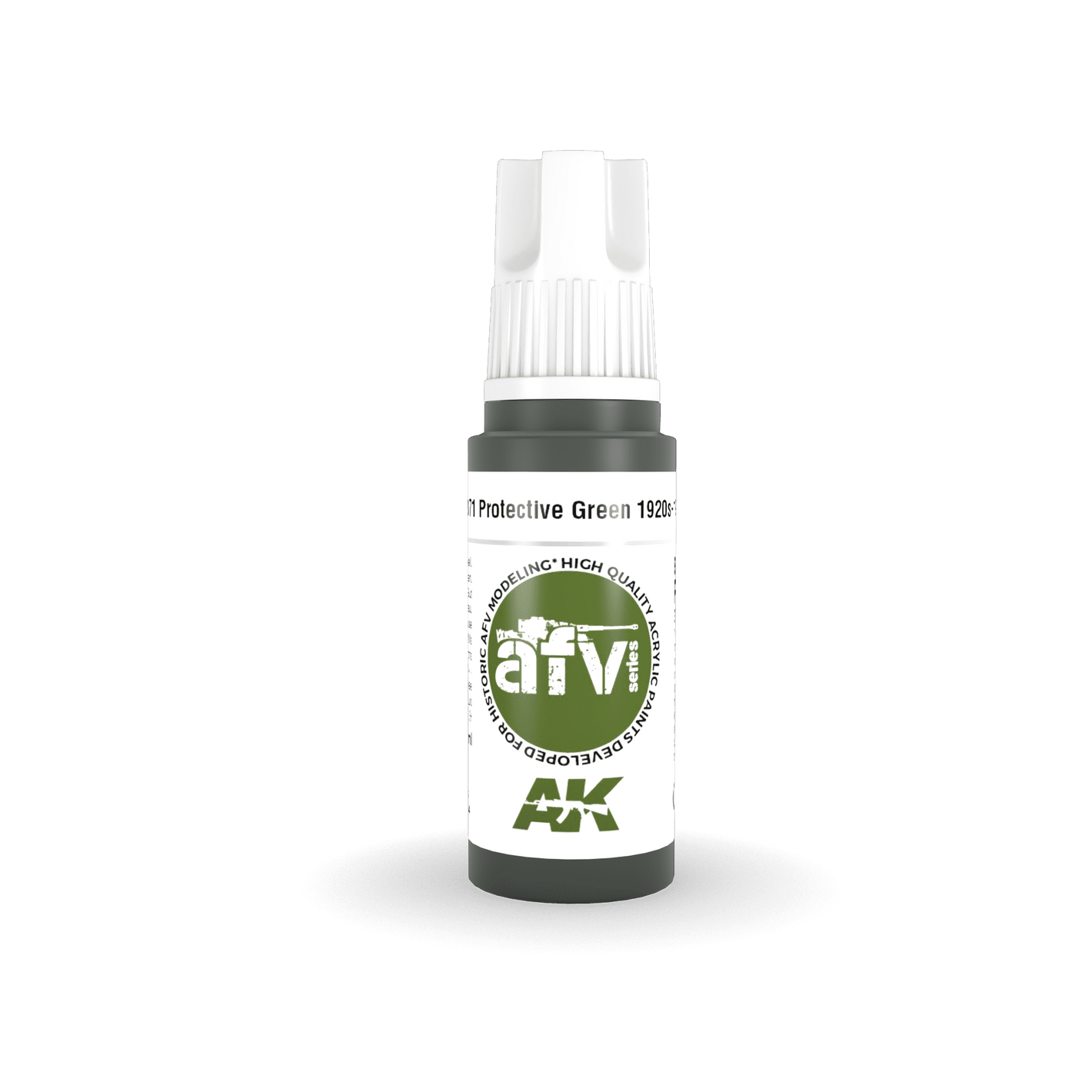 AK INTERACTIVE Acrílicos 3Gen - AFV - Protective Green 1920s-1930s