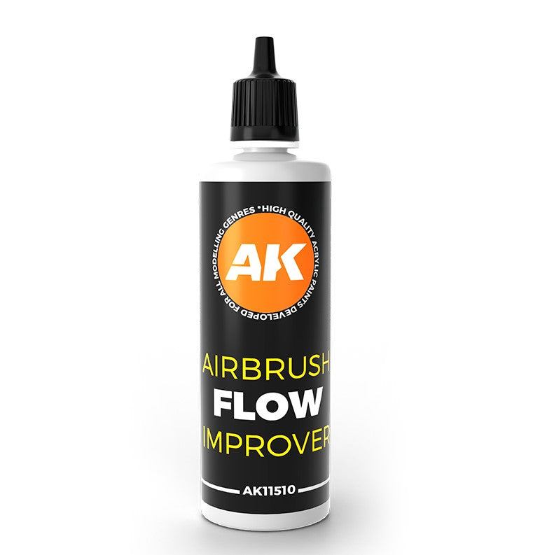 AK INTERACTIVE Airbrush Flow Improver for Acrylics – 100ml