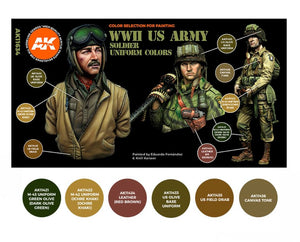 AK INTERACTIVE US Army Soldier Uniform Colors