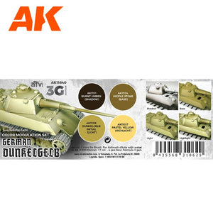 AK INTERACTIVE German Dunkelgelb Modulation Set