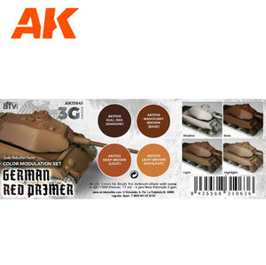 AK INTERACTIVE German Red Primer Modulation Set