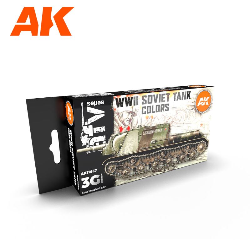 AK INTERACTIVE Colores Tanques Soviéticos WWII