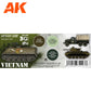 AK INTERACTIVE Colores de Camuflaje de Jungla para Vietnam