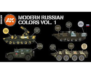 AK INTERACTIVE Colores Rusos Modernos Vol.1
