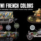 AK INTERACTIVE Colores AFV Franceses WWI